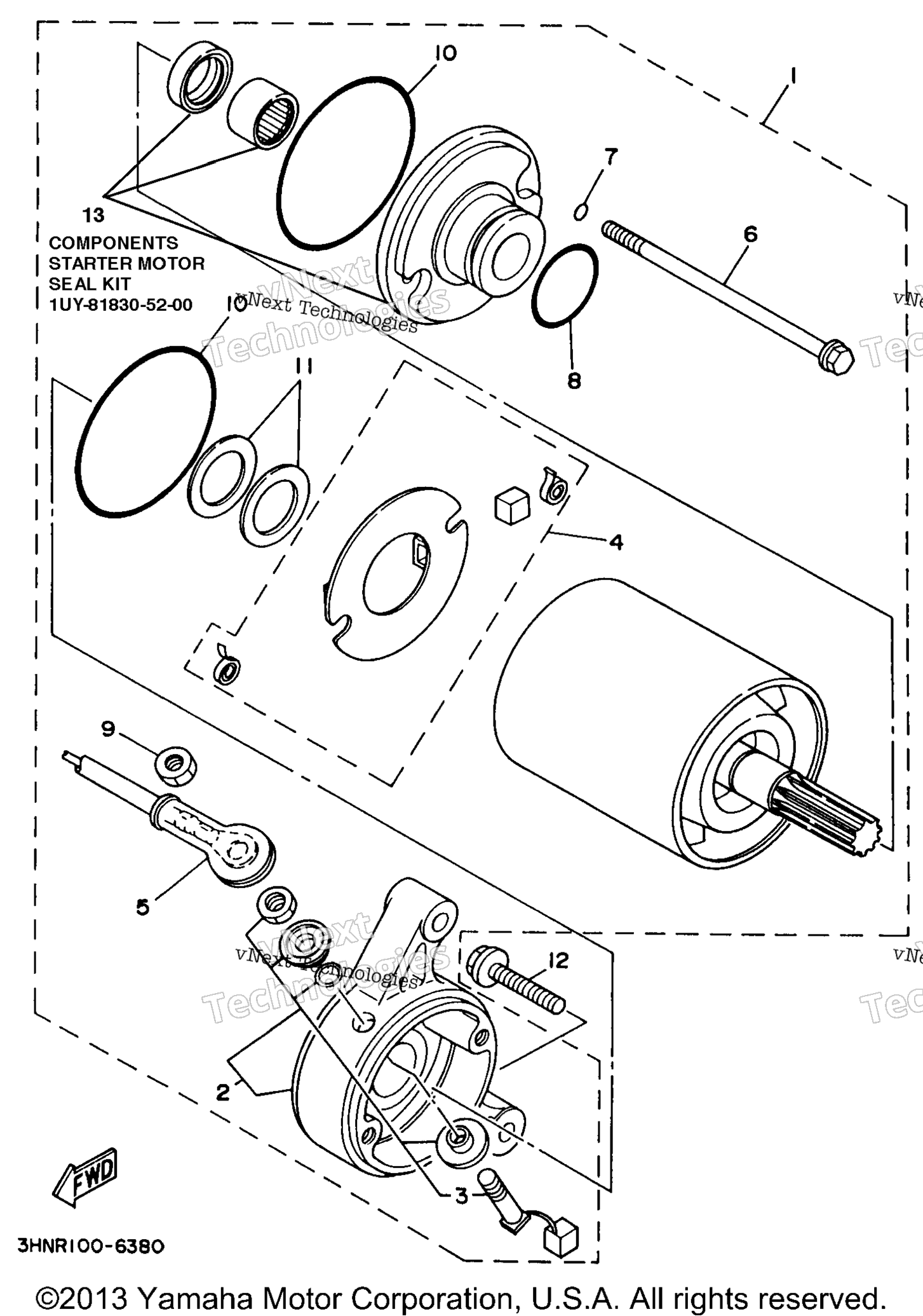 1996 BIG BEAR 2WD (YFM350UH)