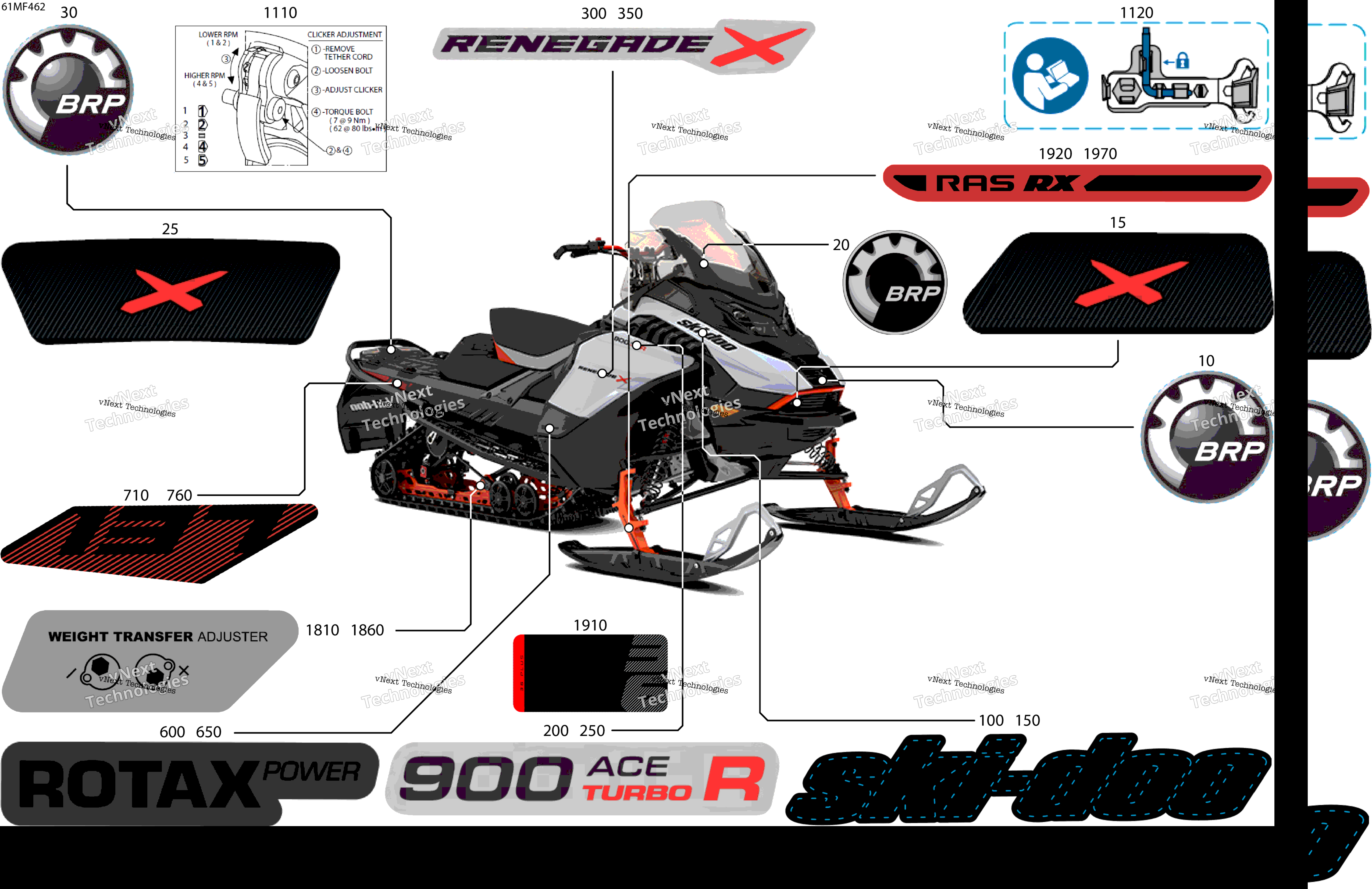 2026 RENEGADE - X - 900 ACE TURBO R - BSTM - Catalyst Gray - 15X137X1.5IR Track