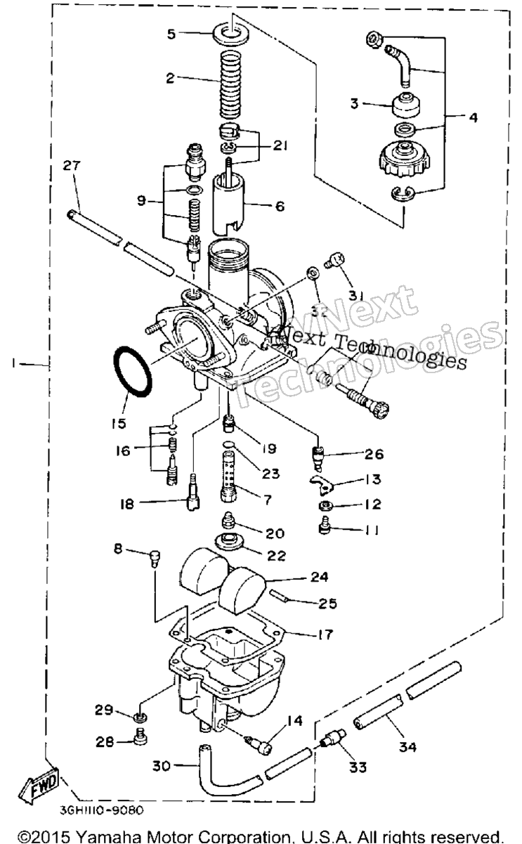 1990 MOTO-4 (YFM250A)