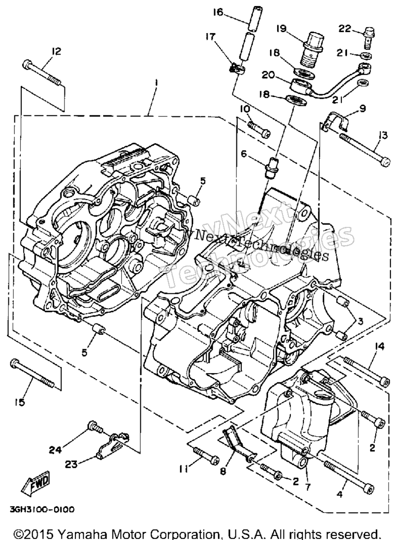 1990 MOTO-4 (YFM250A)