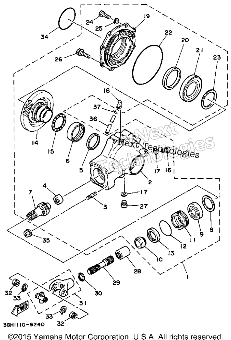 1990 MOTO-4 (YFM250A)