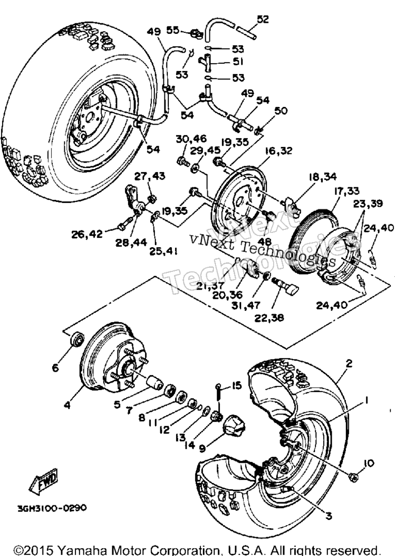 1990 MOTO-4 (YFM250A)