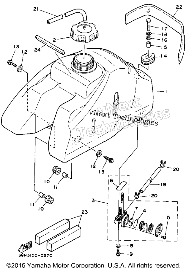 1990 MOTO-4 (YFM250A)