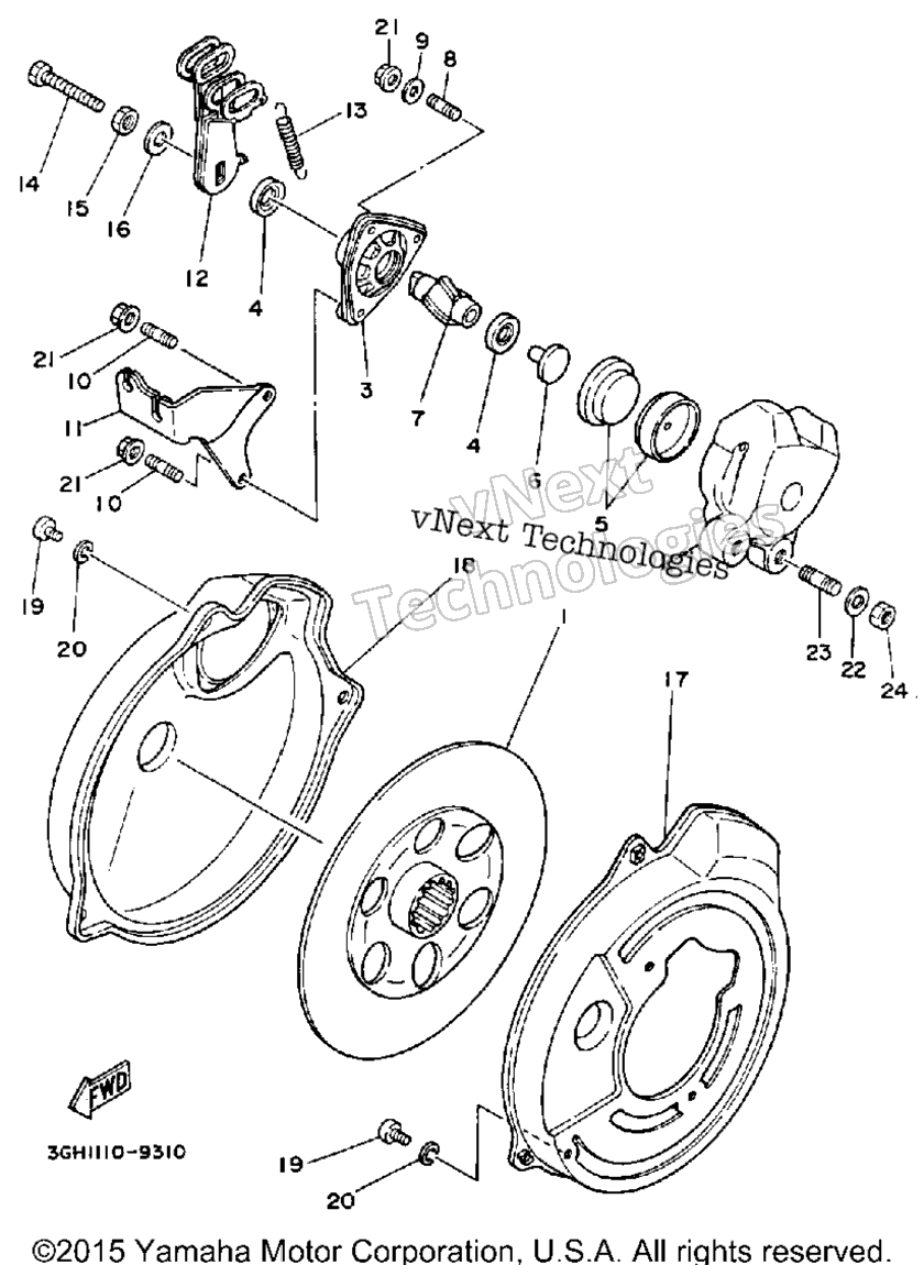 1990 MOTO-4 (YFM250A)