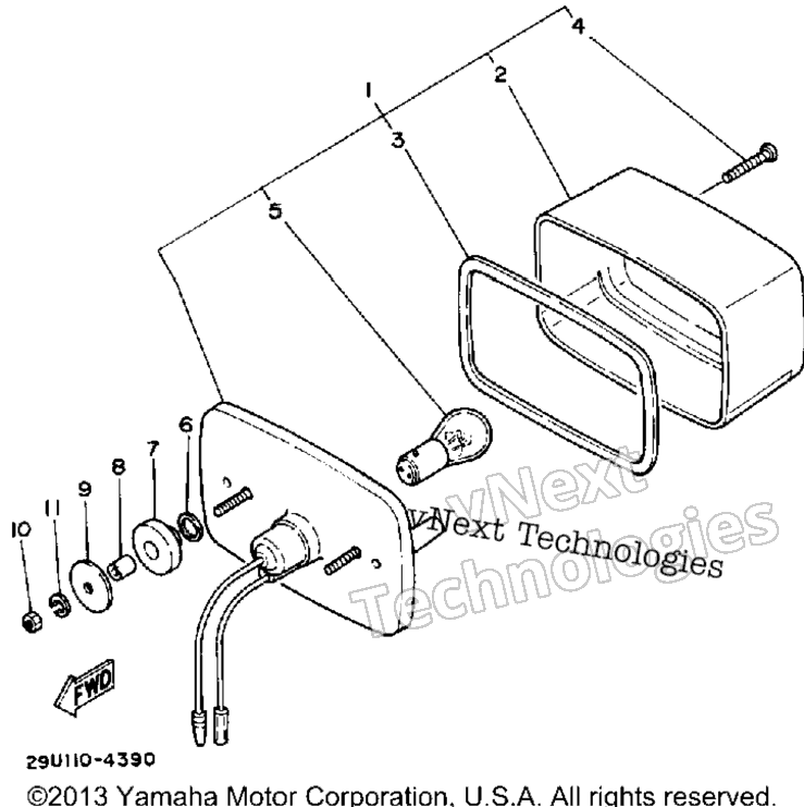 1990 MOTO-4 (YFM350ERA)