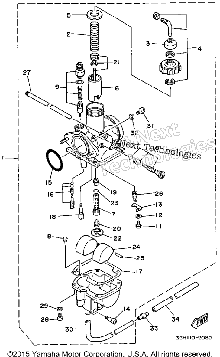1991 MOTO-4 (YFM250B)