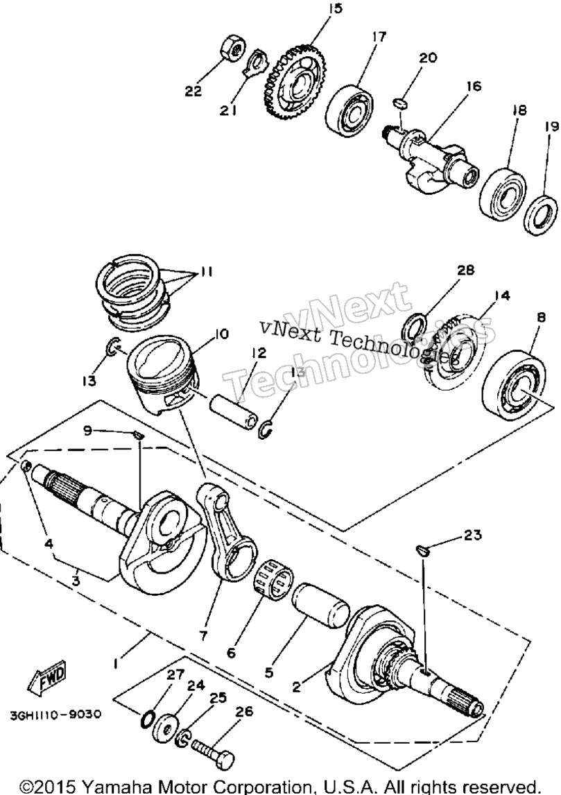 1991 MOTO-4 (YFM250B)