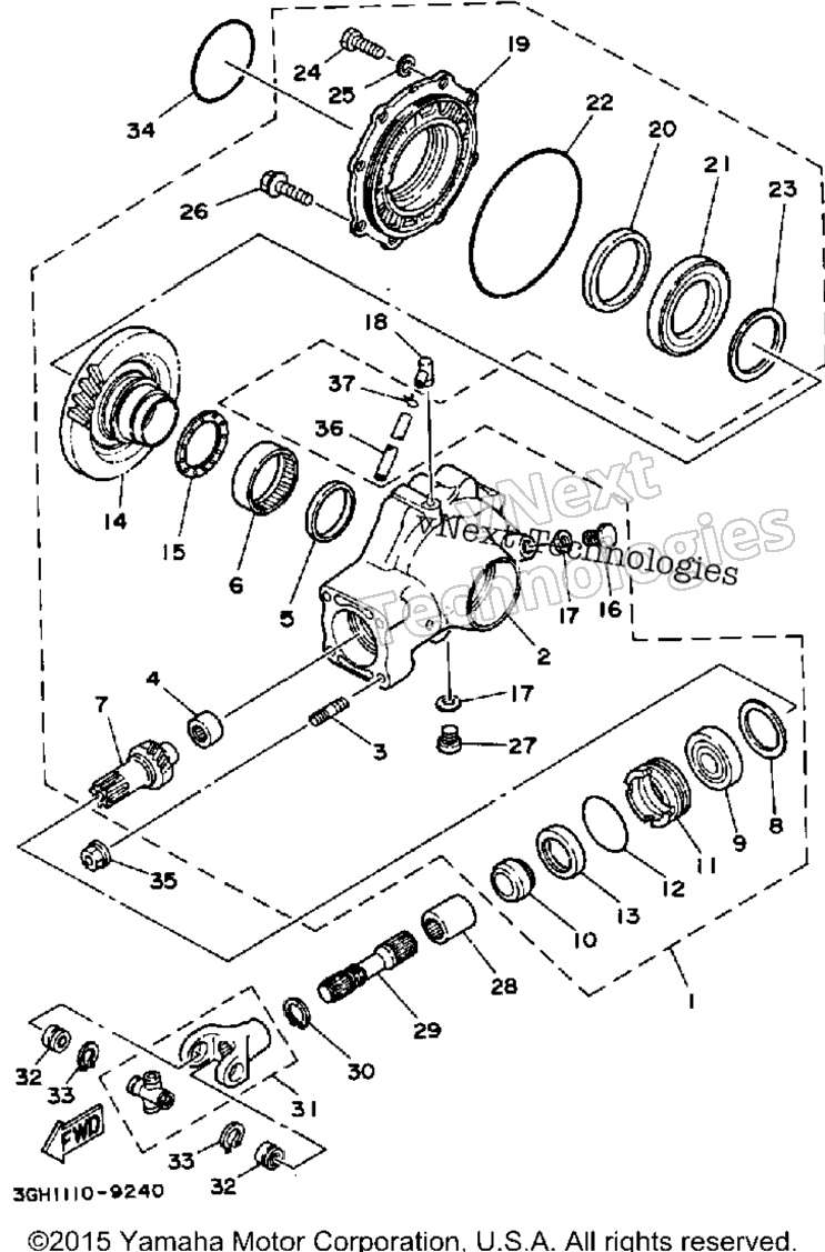 1991 MOTO-4 (YFM250B)