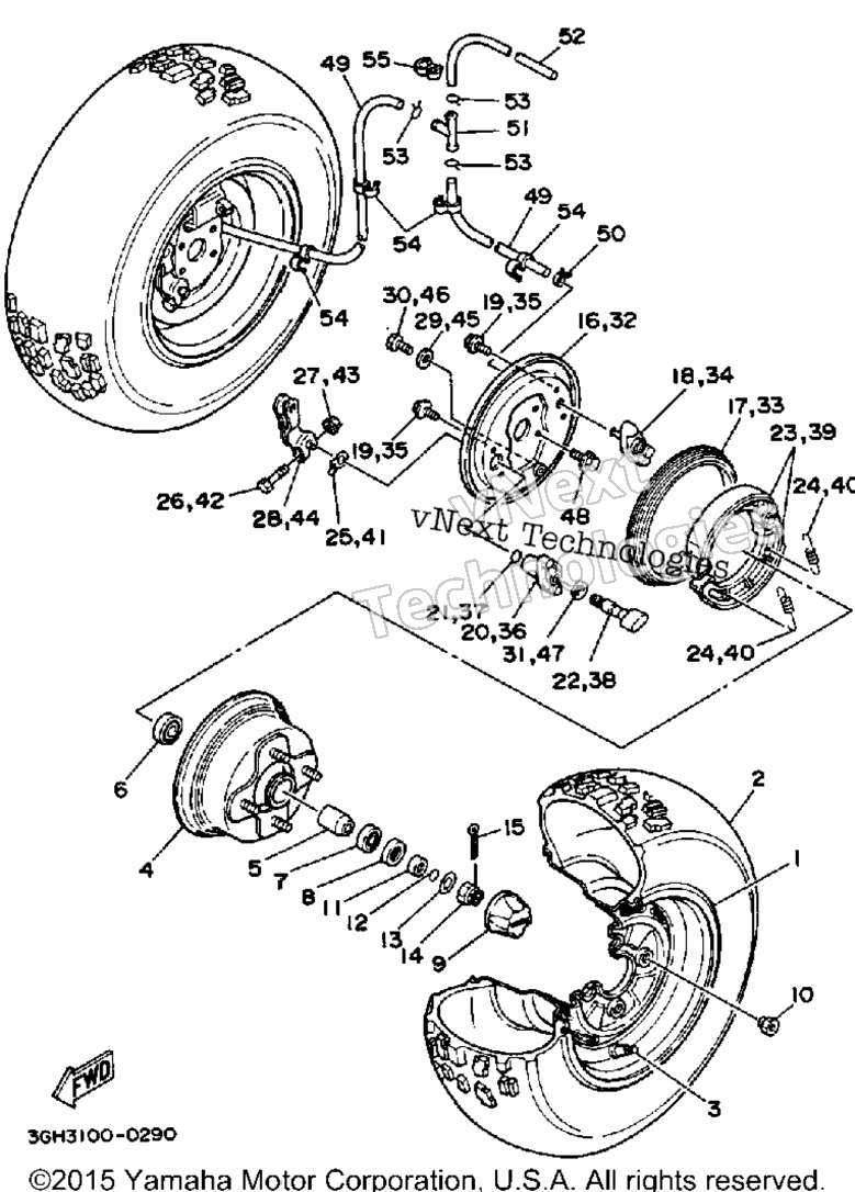 1991 MOTO-4 (YFM250B)
