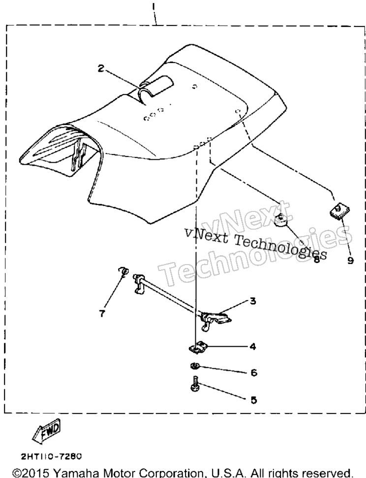 1991 MOTO-4 (YFM250B)