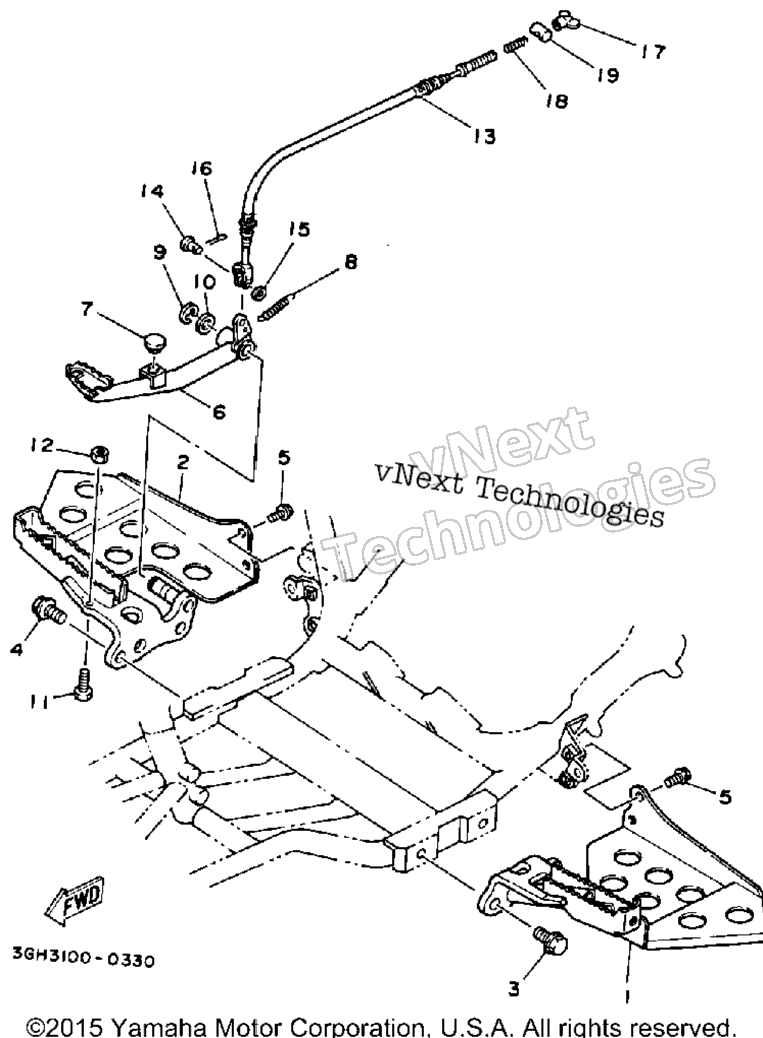 1991 MOTO-4 (YFM250B)