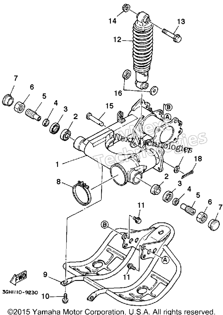 1991 MOTO-4 (YFM250B)