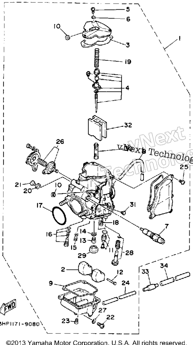1992 MOTO-4 (YFM350ERD)