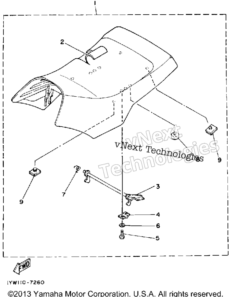 1992 MOTO-4 (YFM350ERD)