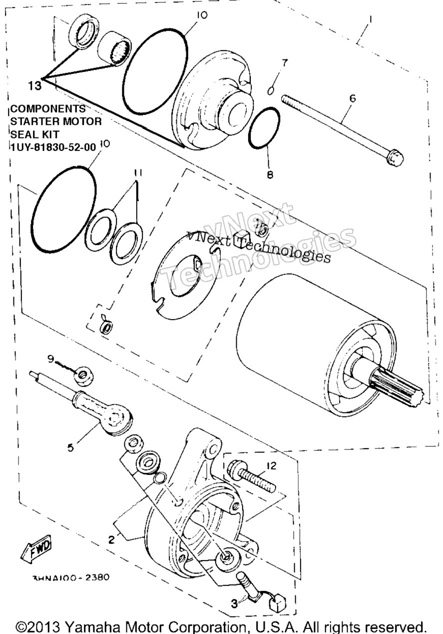 1993 KODIAK 4WD (YFM400FWE_)