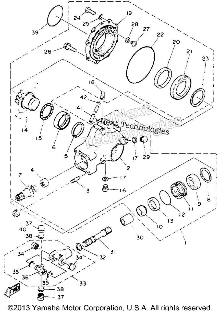 1993 MOTO-4 (YFM350ERE)