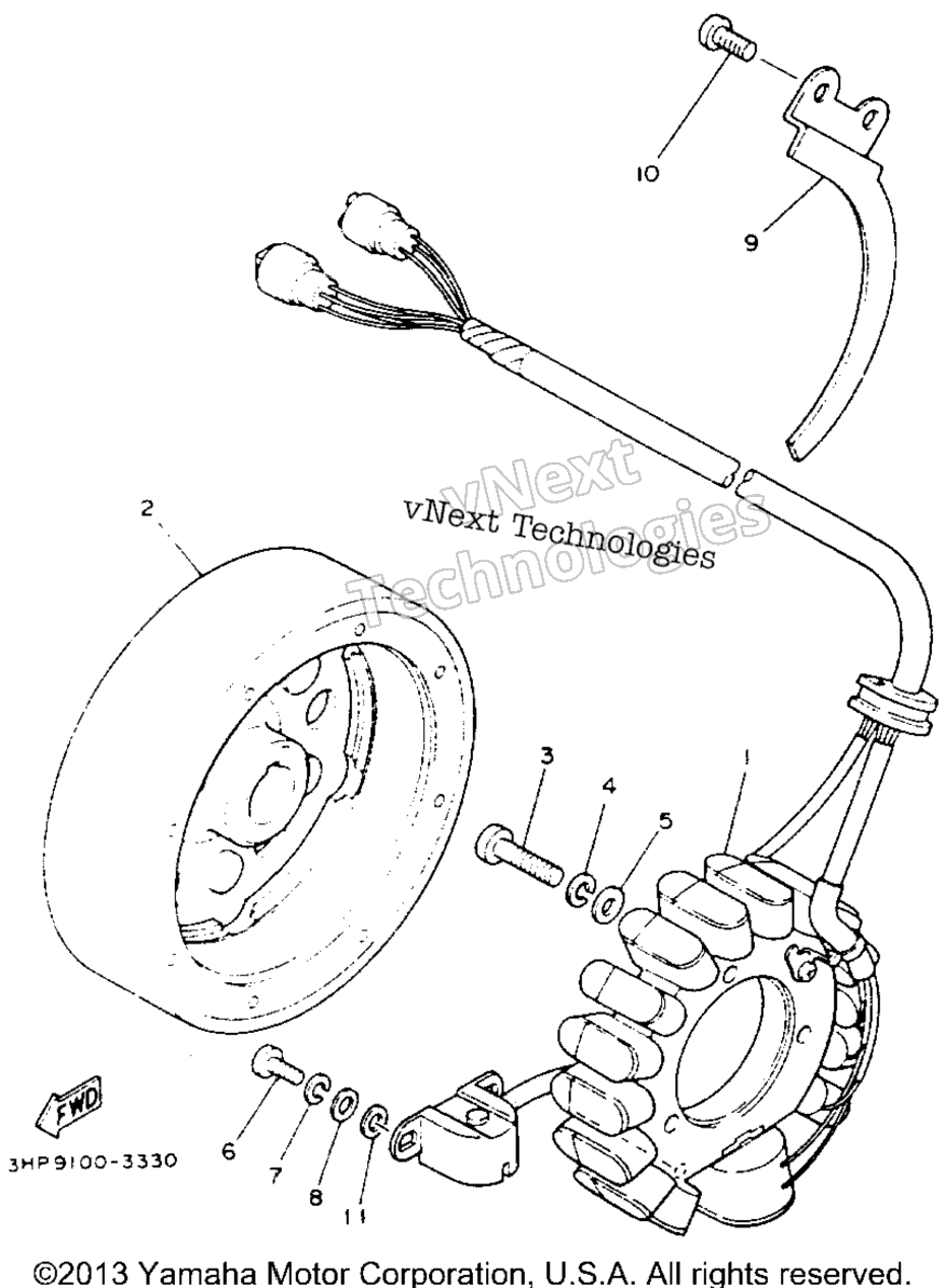 1993 MOTO-4 (YFM350ERE)
