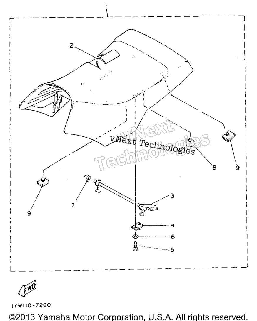 1993 MOTO-4 (YFM350ERE)