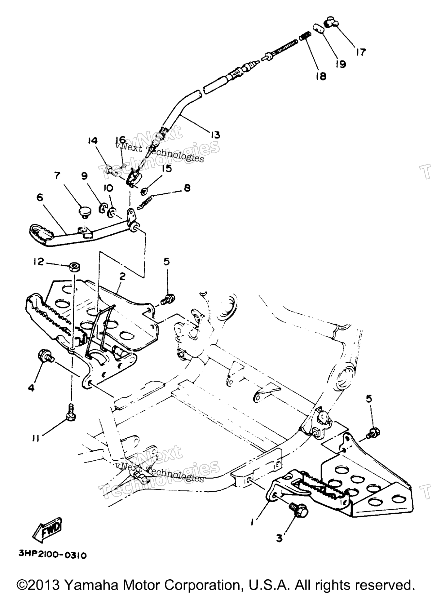 1993 MOTO-4 (YFM350ERE)