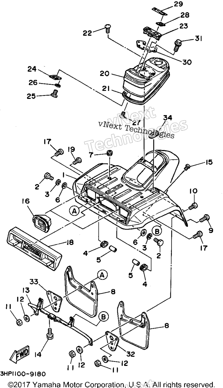 1994 MOTO-4 (YFM350ERF)