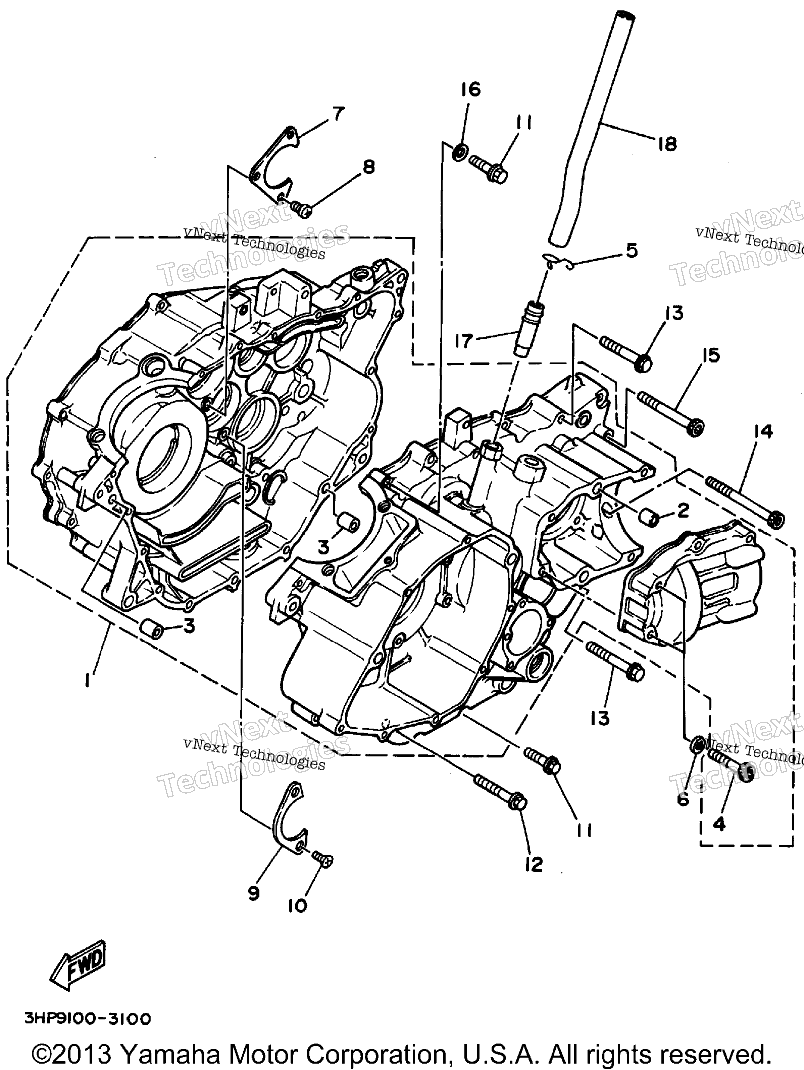 1995 BIG BEAR 4WD (YFM350FWG_)