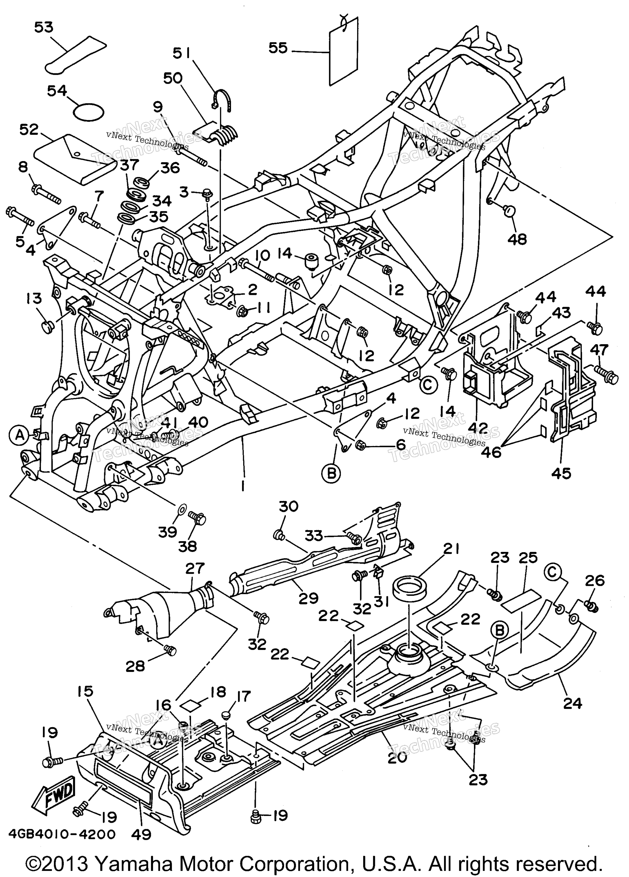 1995 KODIAK 4WD (YFM400FWG_)