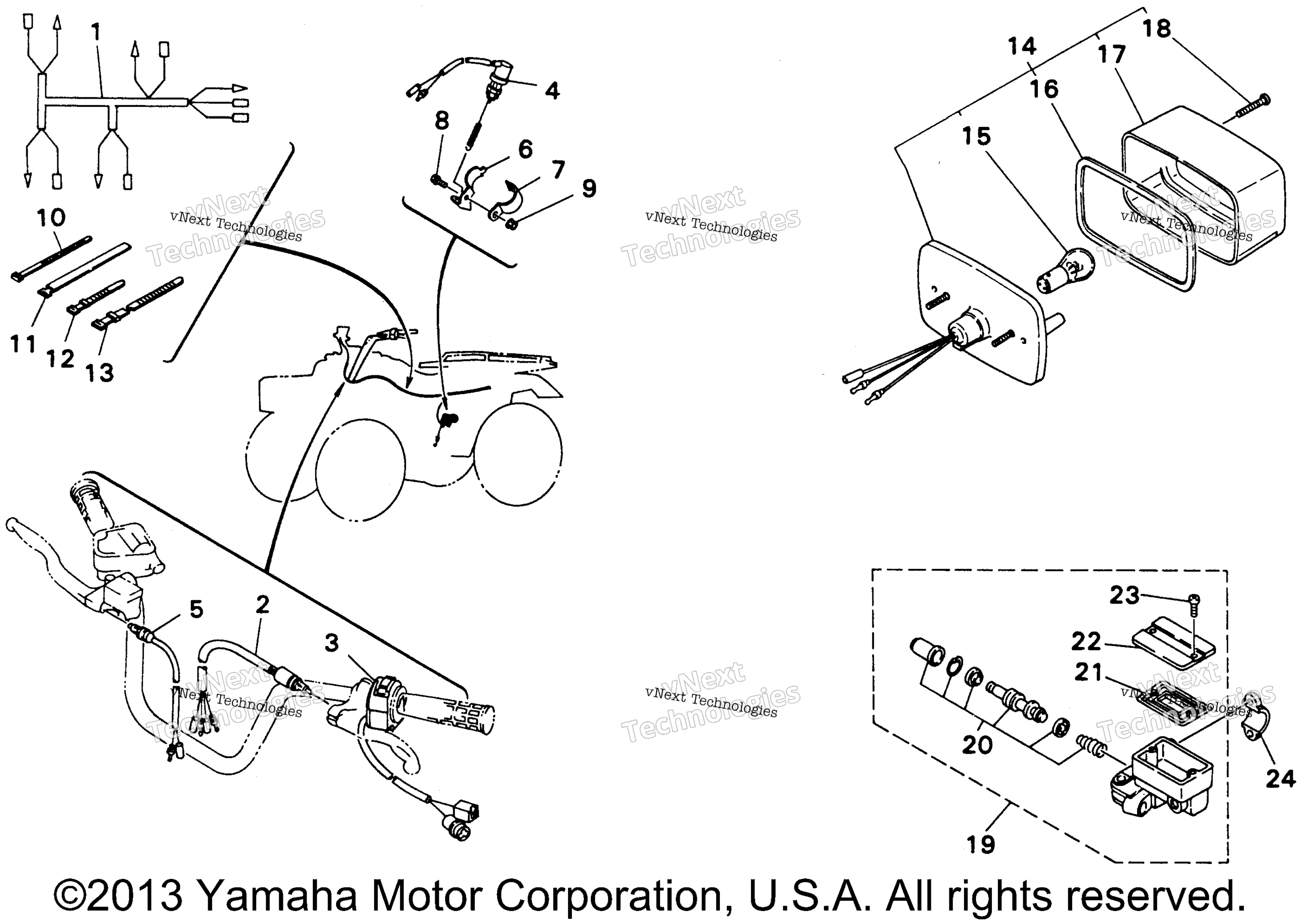1995 KODIAK 4WD (YFM400FWG)