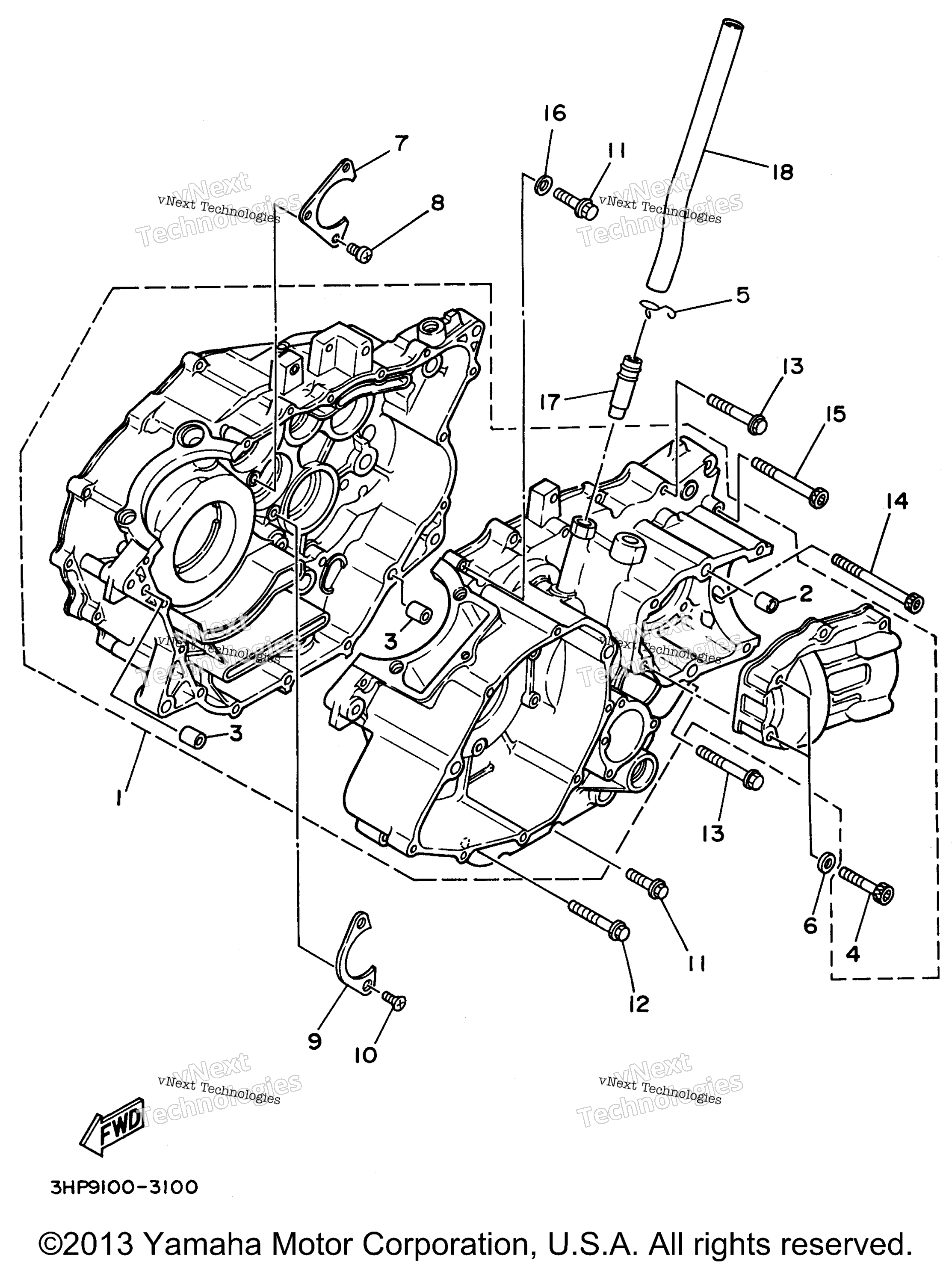 1996 BIG BEAR 4WD (YFM350FWH_)