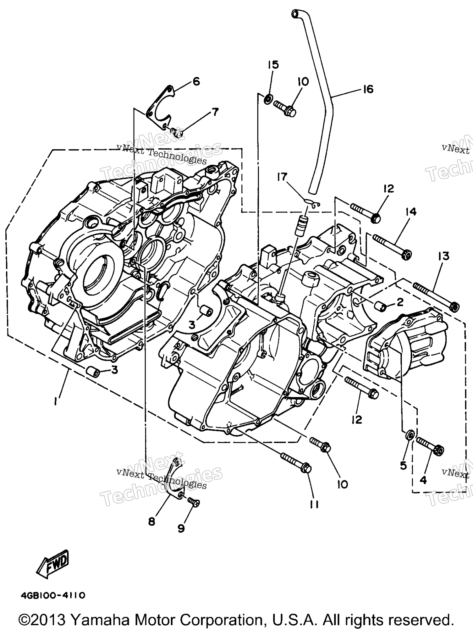 1996 KODIAK 4WD (YFM400FWH_)