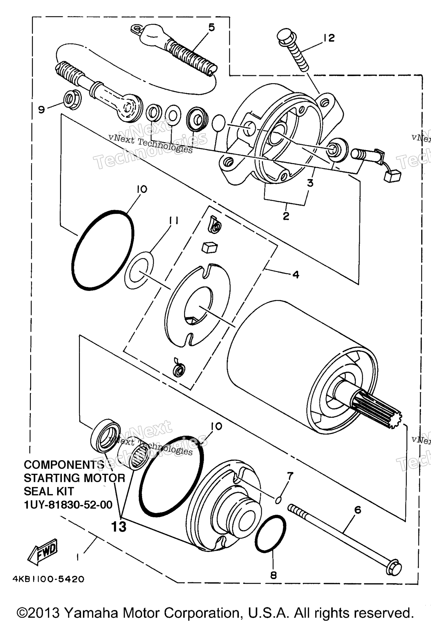 1998 BIG BEAR 4WD (YFM350FWBK)
