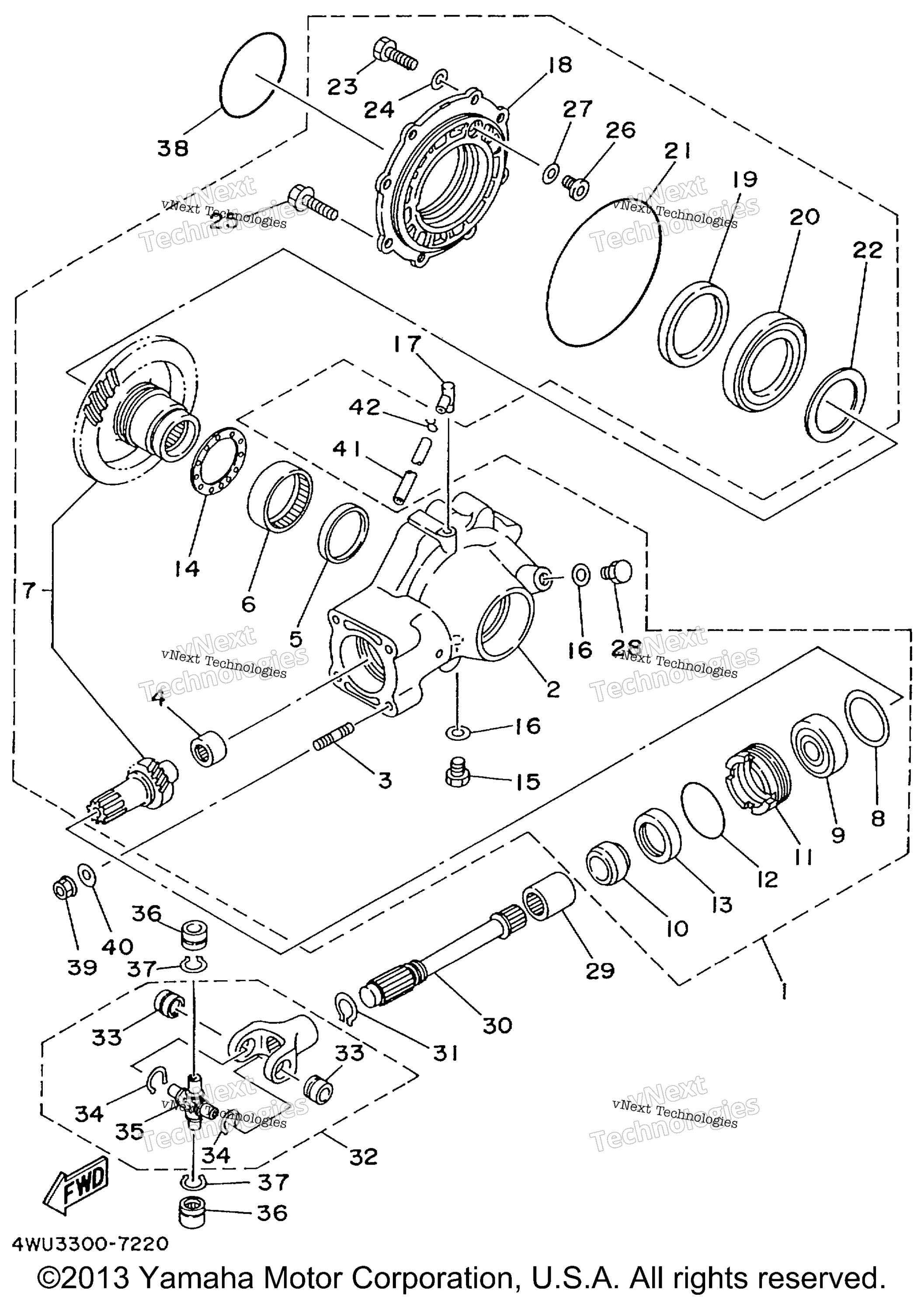 1999 BIG BEAR 2WD (YFM350UL)