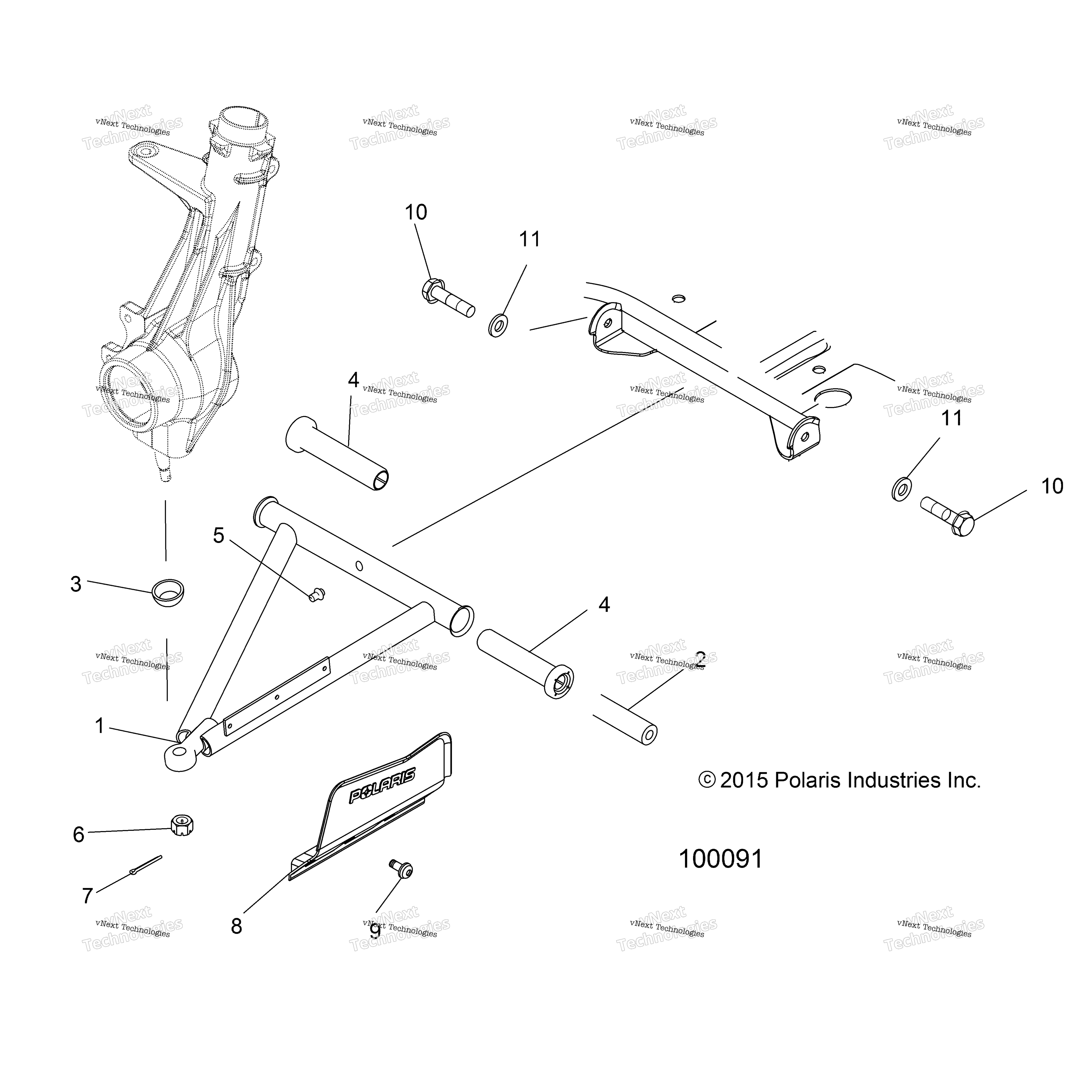 2016 SPORTSMAN TOURING 570 EFI/EPS (A16SDA57A1/L2/E57A2)