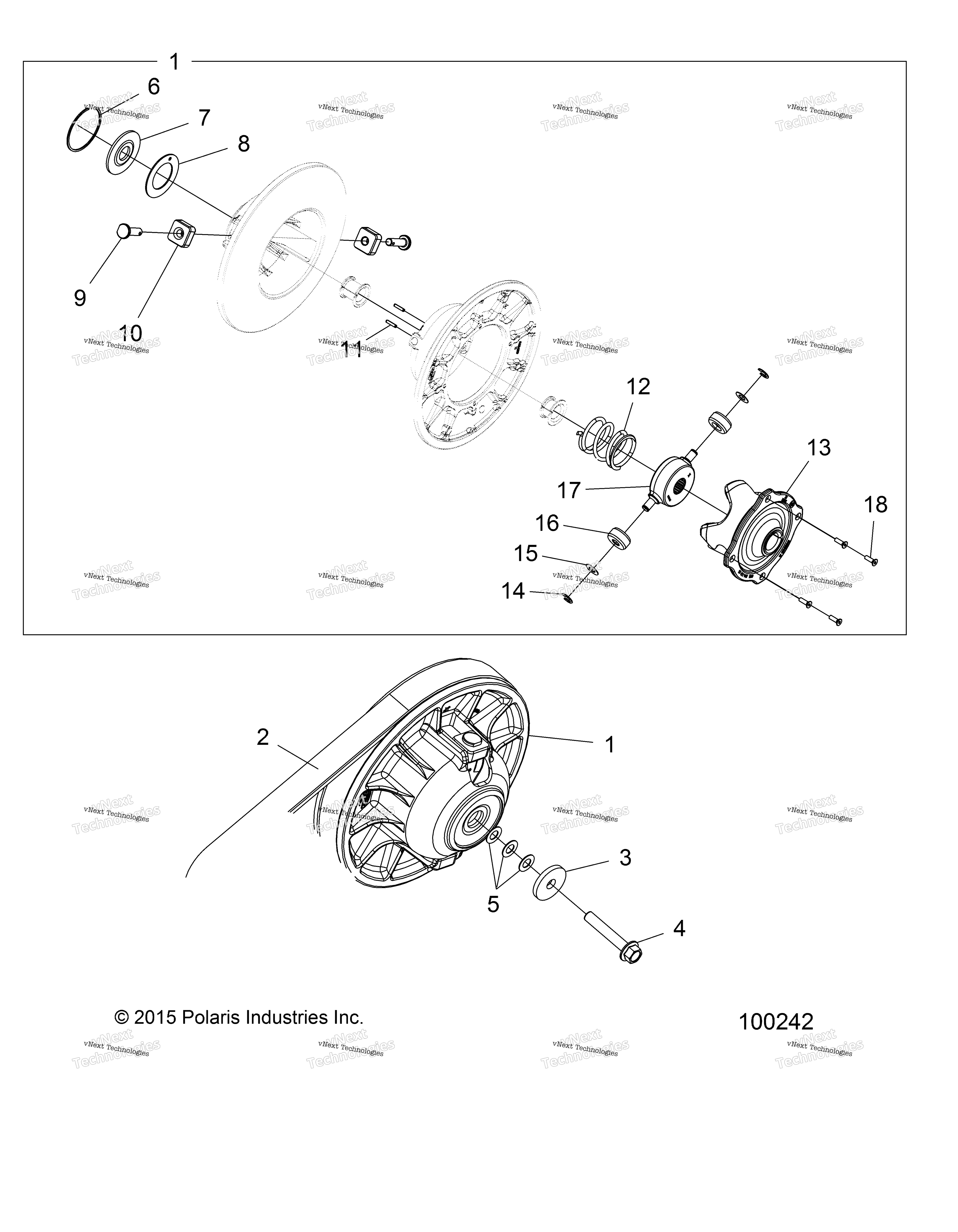 2016 SPORTSMAN TOURING QUAD 570 EPS (A16SDC57C2)