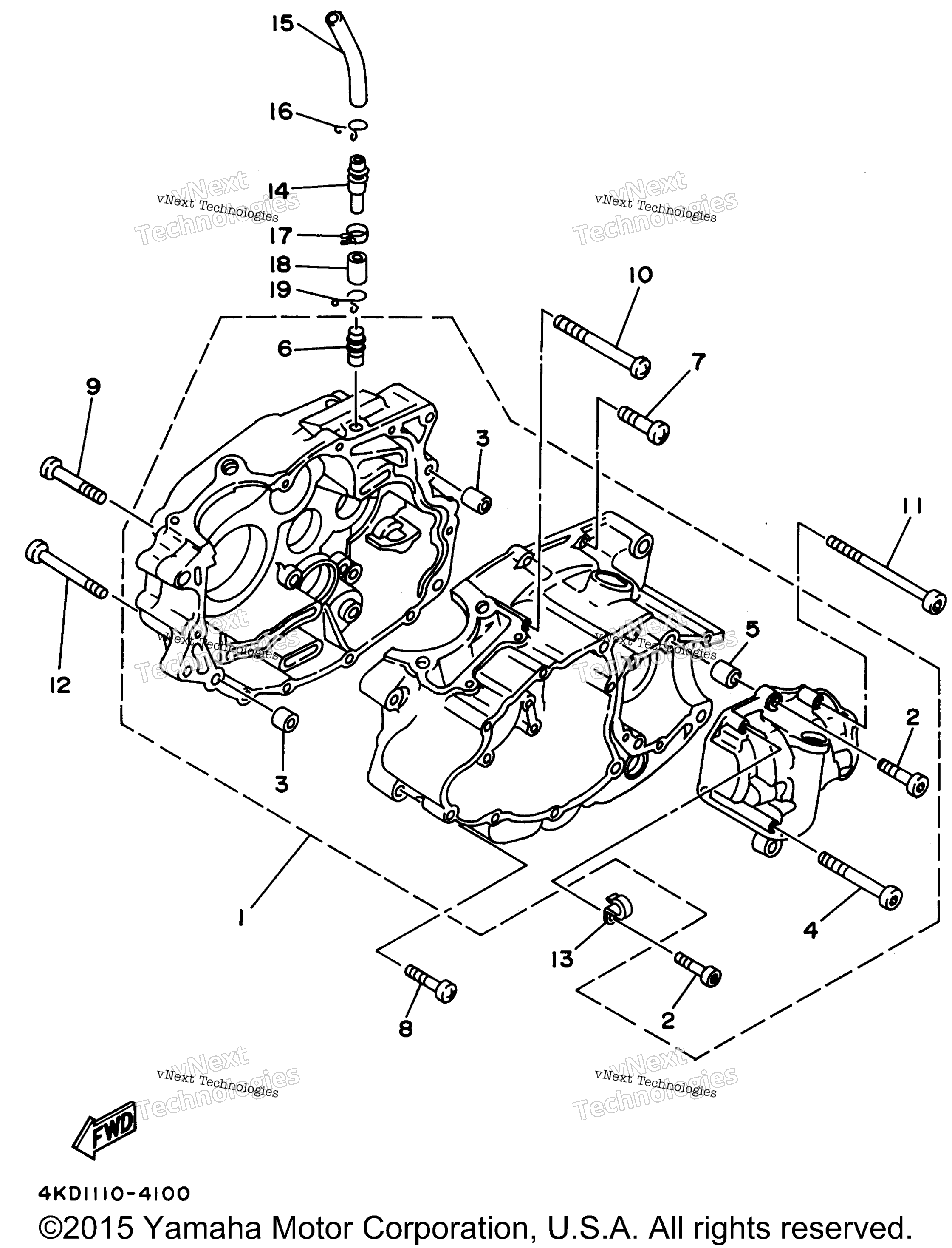 1995 TIMBERWOLF 4WD (YFB250FWG)