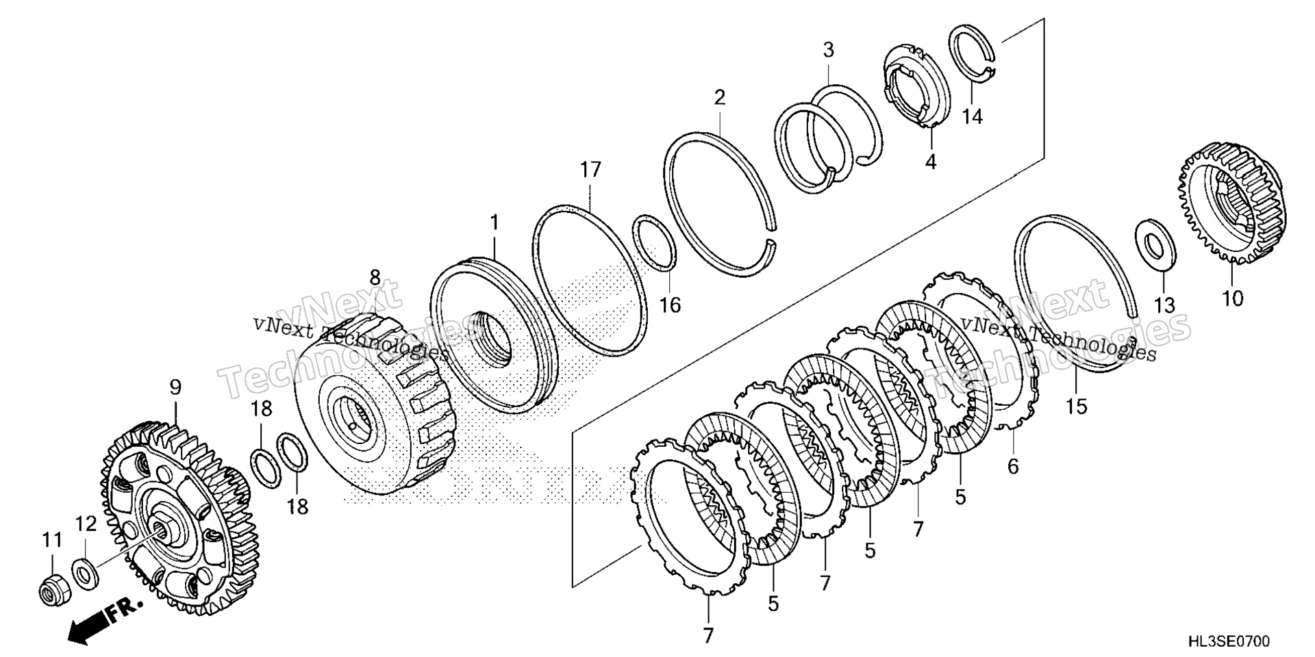 2025 Pioneer 700 (SXS700M4D7A) (VIN# 1HFVE025-S4000001 To 1HFVE025-S4099999)