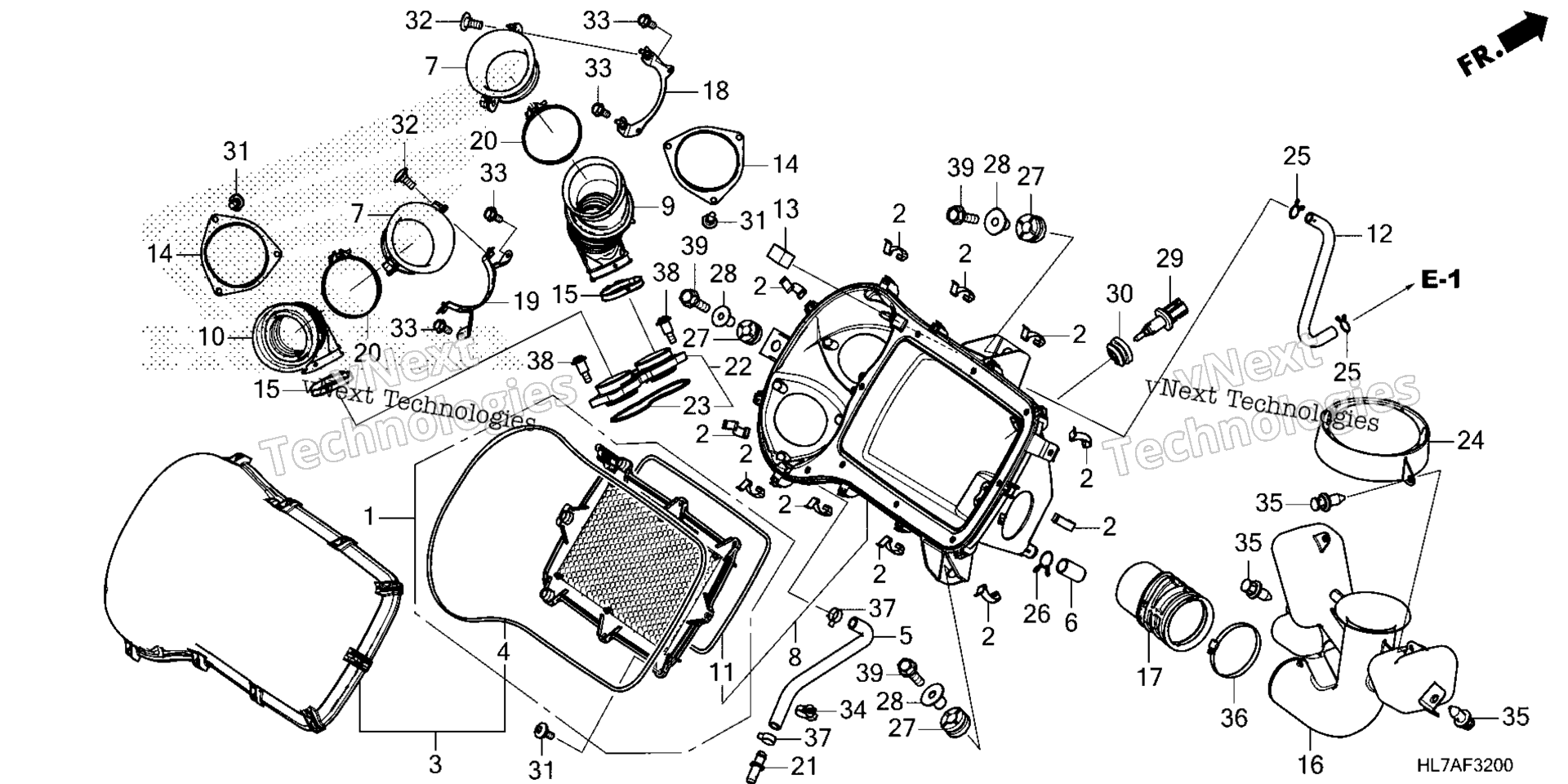 2025 Talon 1000 (SXS1000S4R5AC) (VIN# 1HFVE064-S4500001 To 1HFVE064-S4599999)