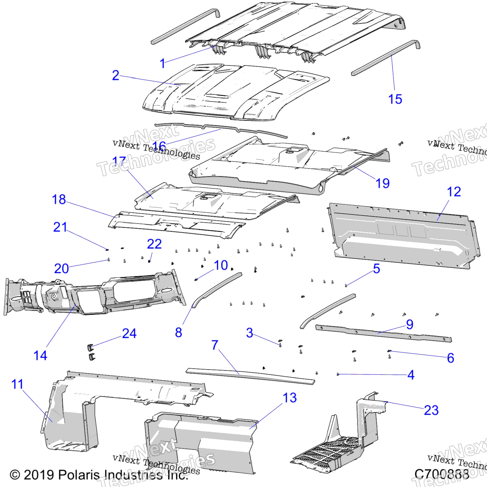 2020 RANGER 1000XP CREW FACTORY CHOICE 49S & 50S (R20RSE99A/B)