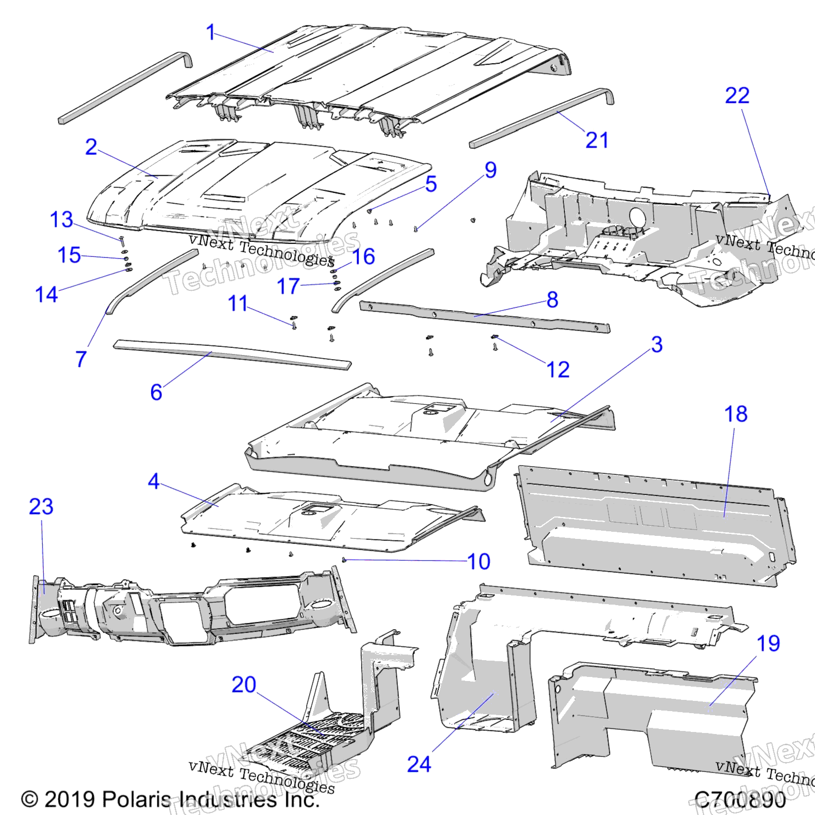 2020 RANGER 1000XP CREW FACTORY CHOICE 49S & 50S (R20RSE99A/B)