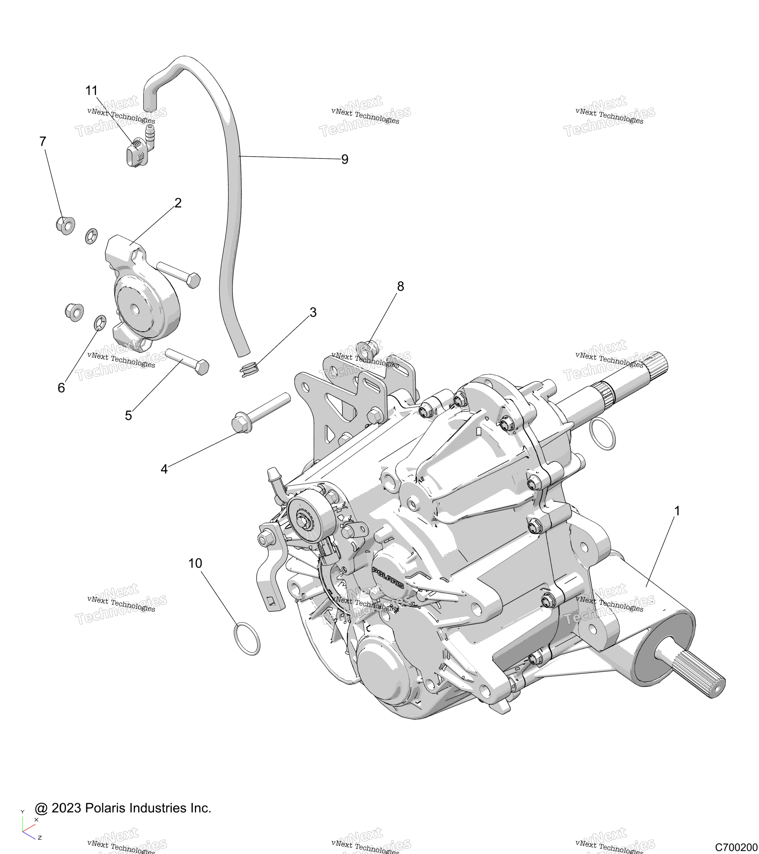 2020 RANGER 500 HDPE ISRL (R20MAA50J7)