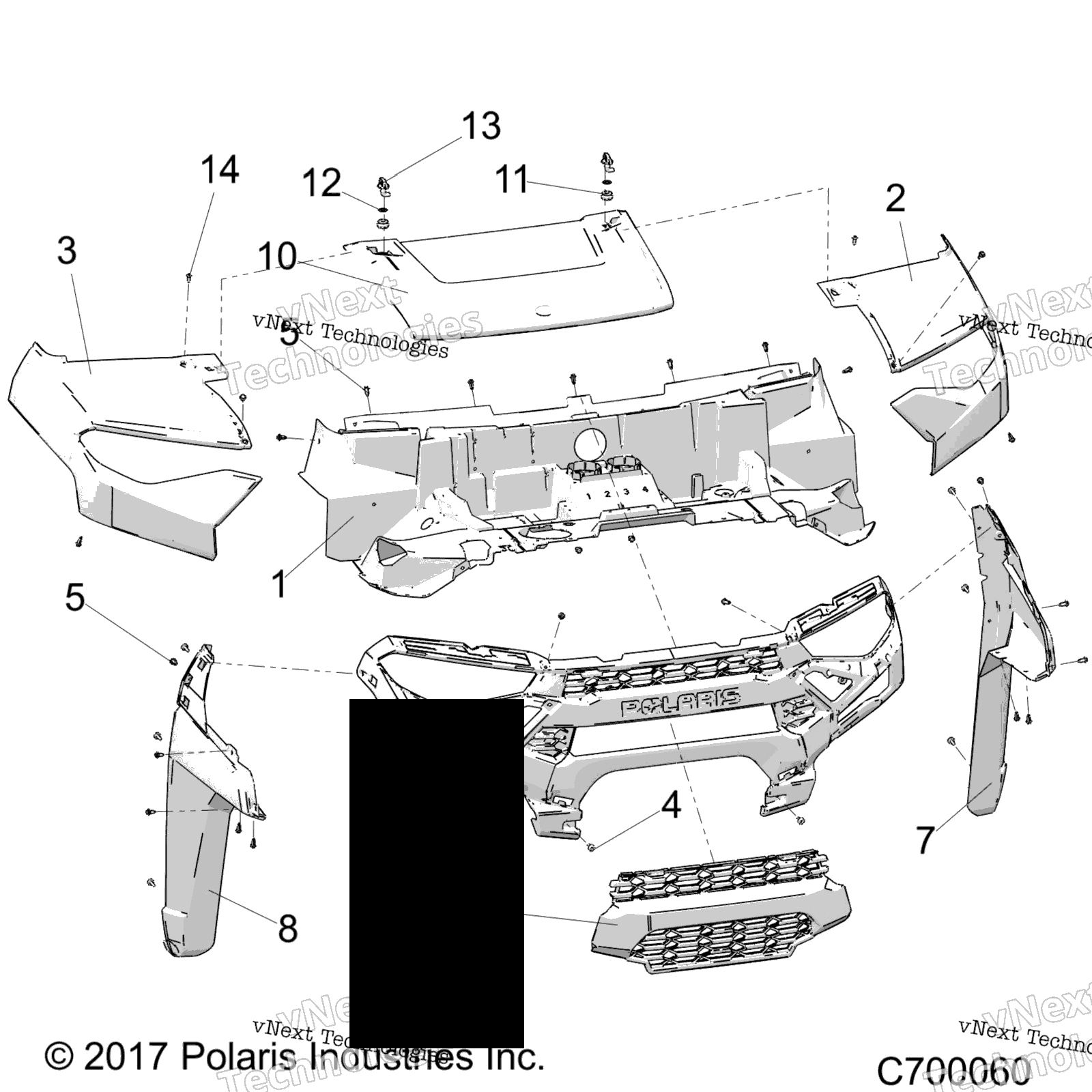 2019 RANGER 1000 49/50S FACTORY CHOICE (R19RRE99A/B)