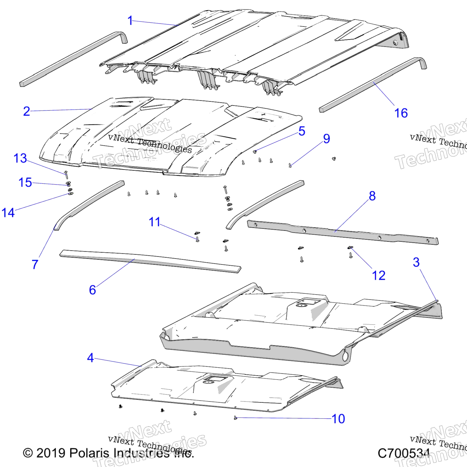 2019 RANGER 1000 CREW 49S FACTORY CHOICE (R19RSE99A)