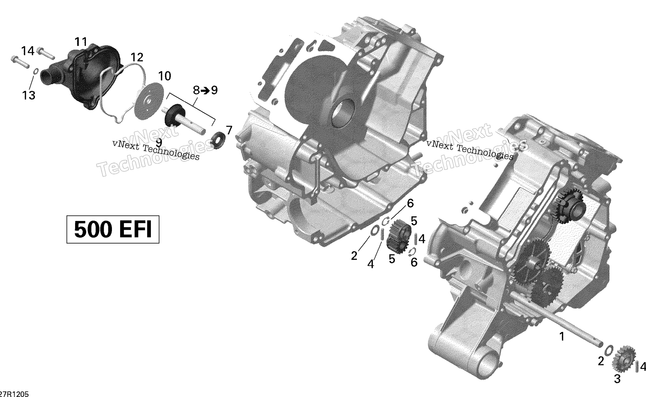 2012 Outlander 500EFI STD & XT
