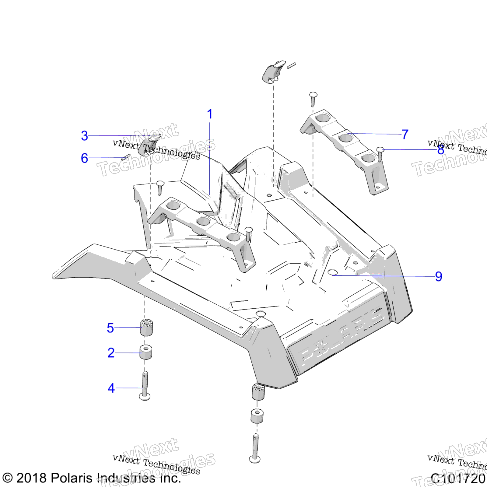 2025 INTL SCRAMBLER 1000 55" EU5 3PC (A25SGE95PT)