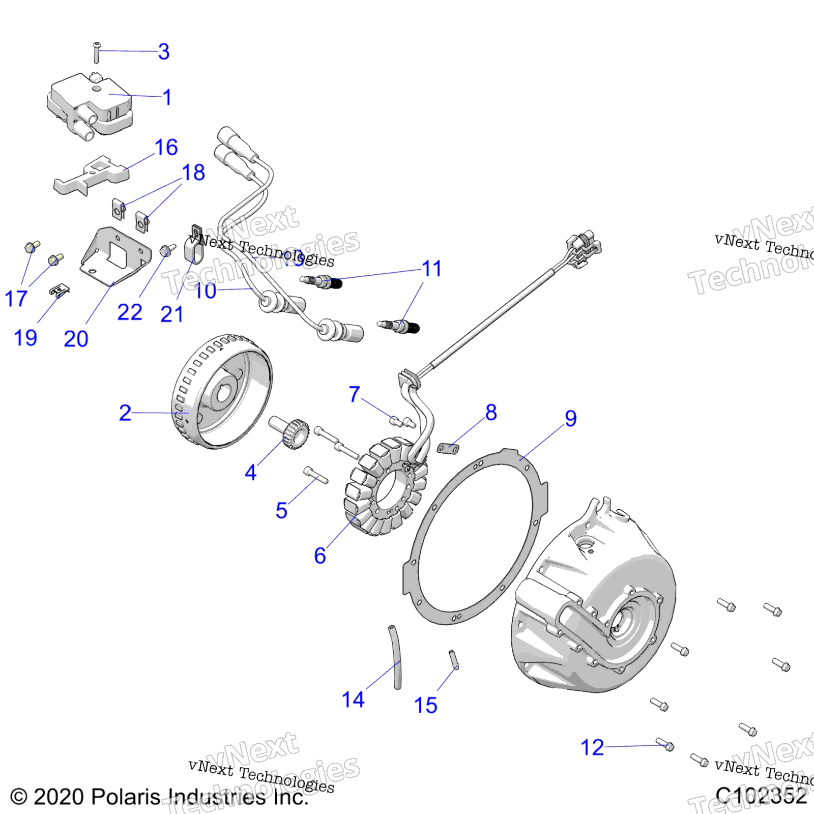 2025 INTL SCRAMBLER 1000 55" EU5 3PC (A25SGE95PT)