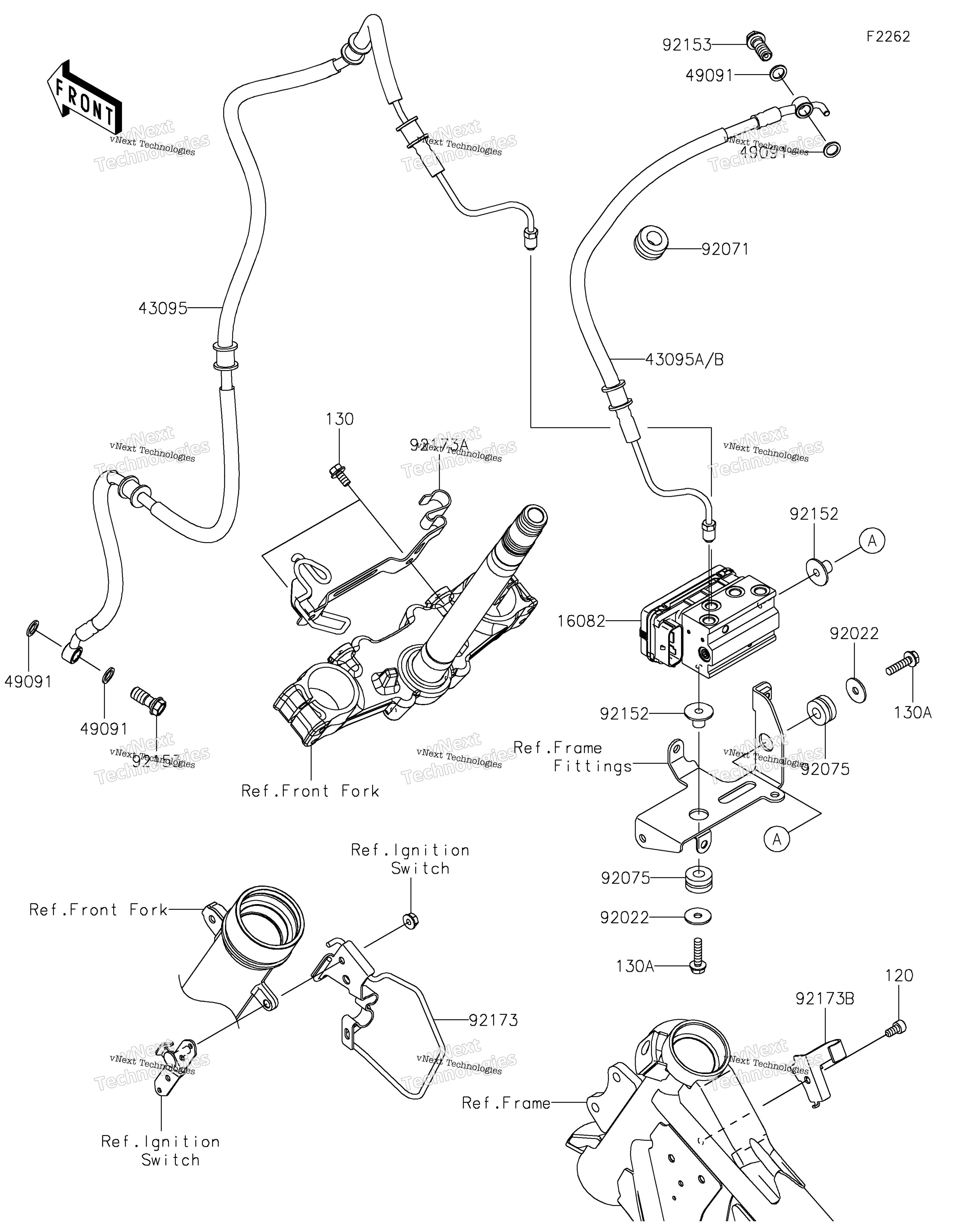 2023 KLR650 Adventure ABS (KL650HPFAN)