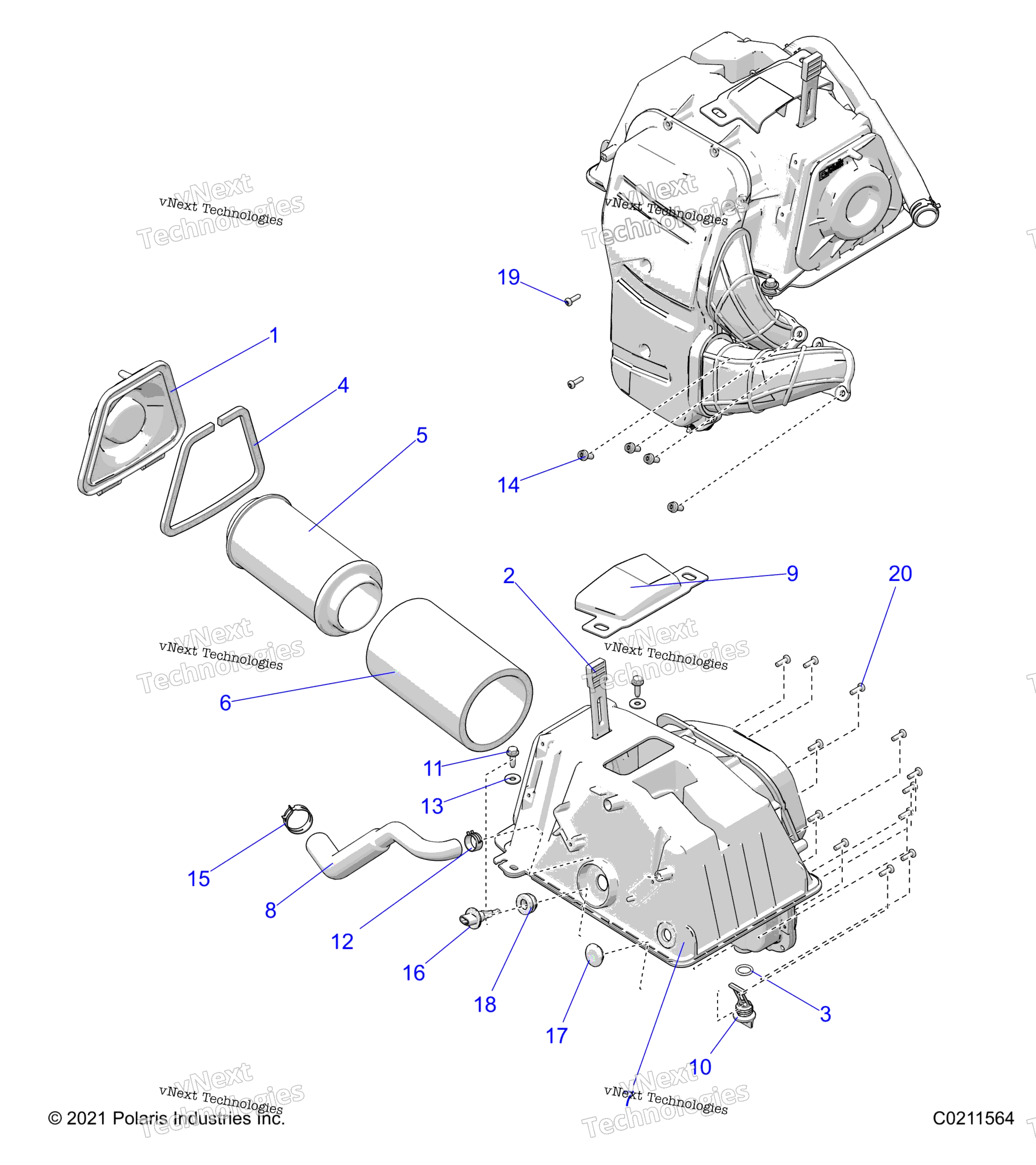2025 INTL SCRAMBLER 1000 55" EU5 3PC (A25SGE95PT)