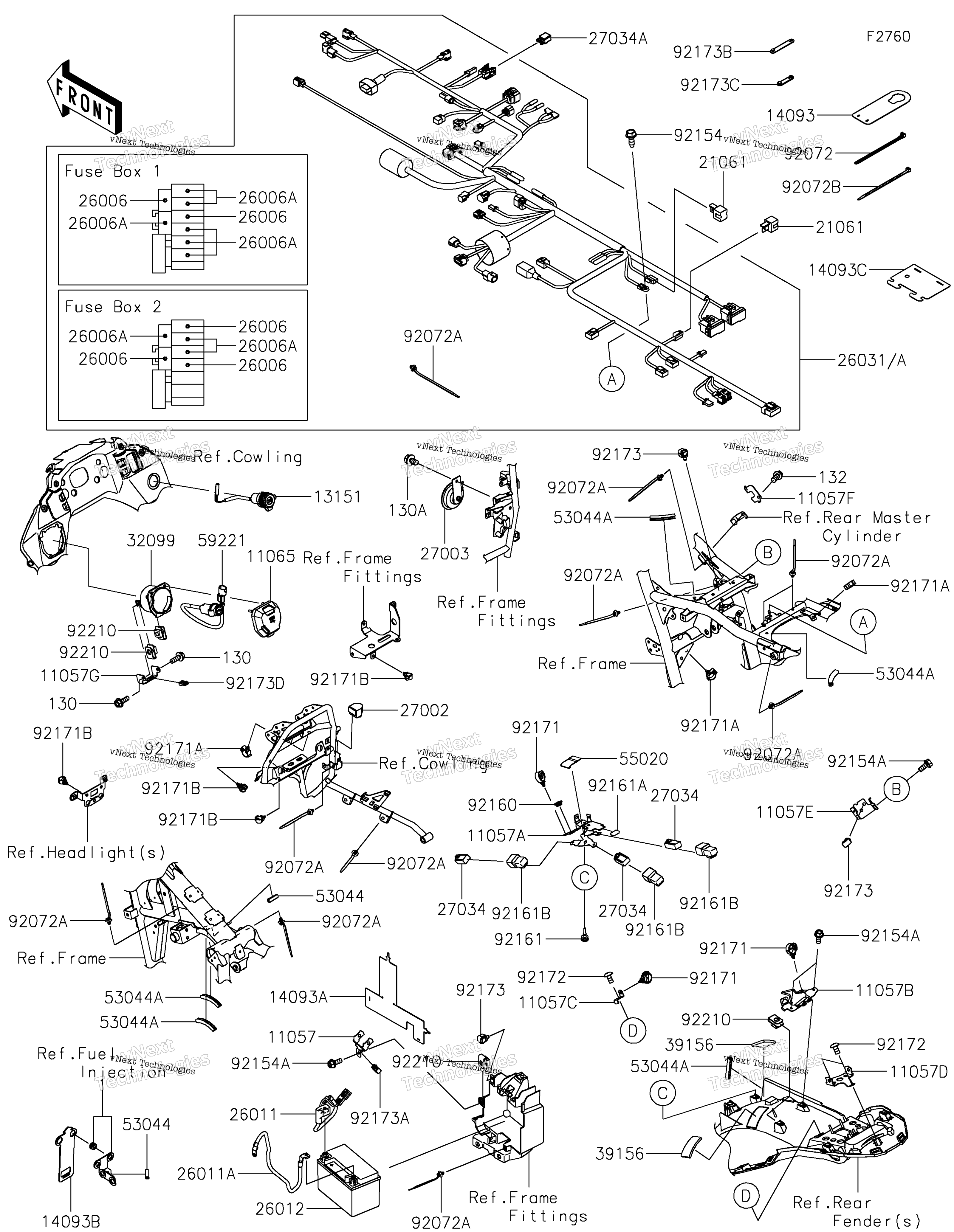 2023 KLR650 Adventure ABS (KL650HPFAN)