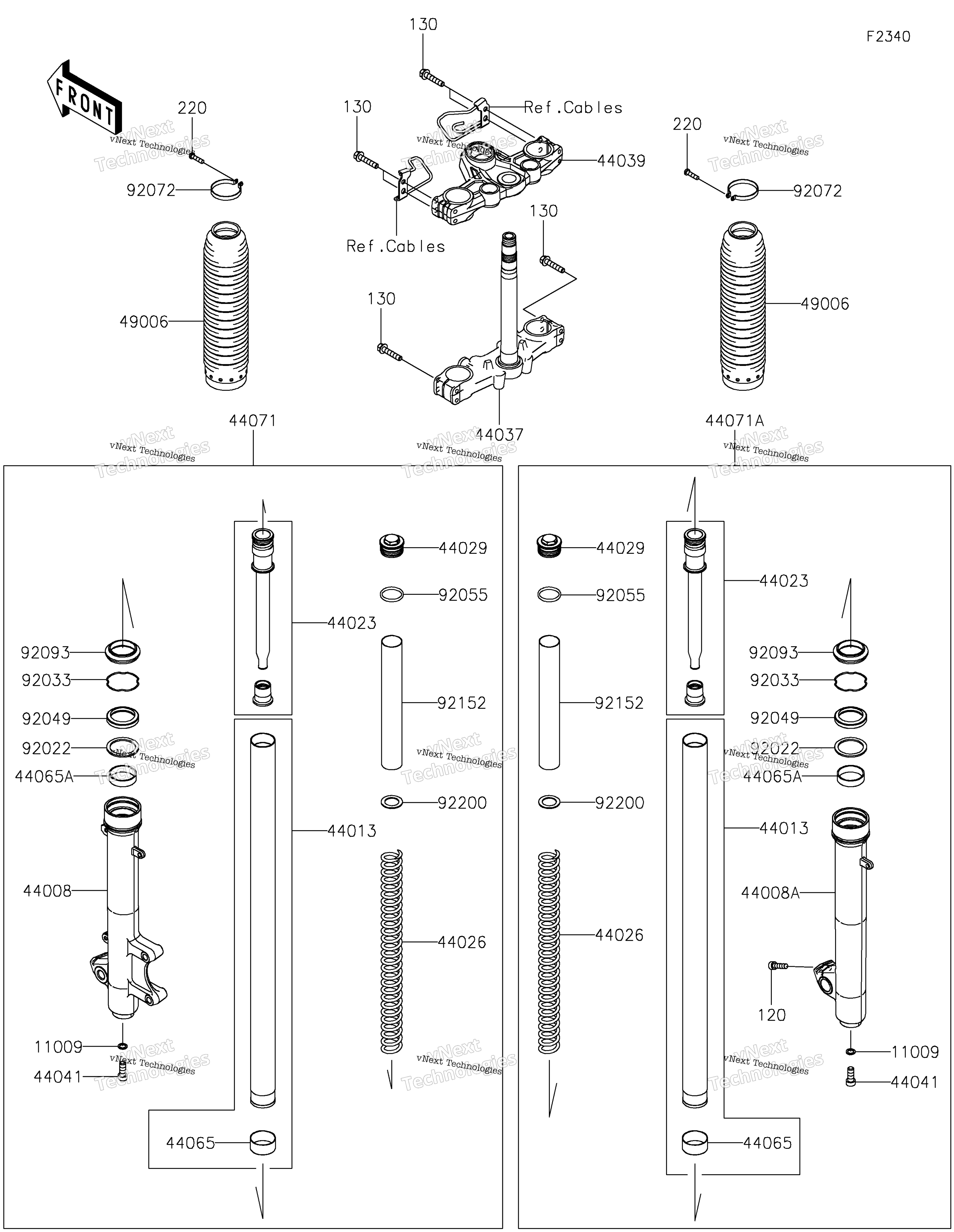 2023 KLR650 Adventure ABS (KL650HPFAN)