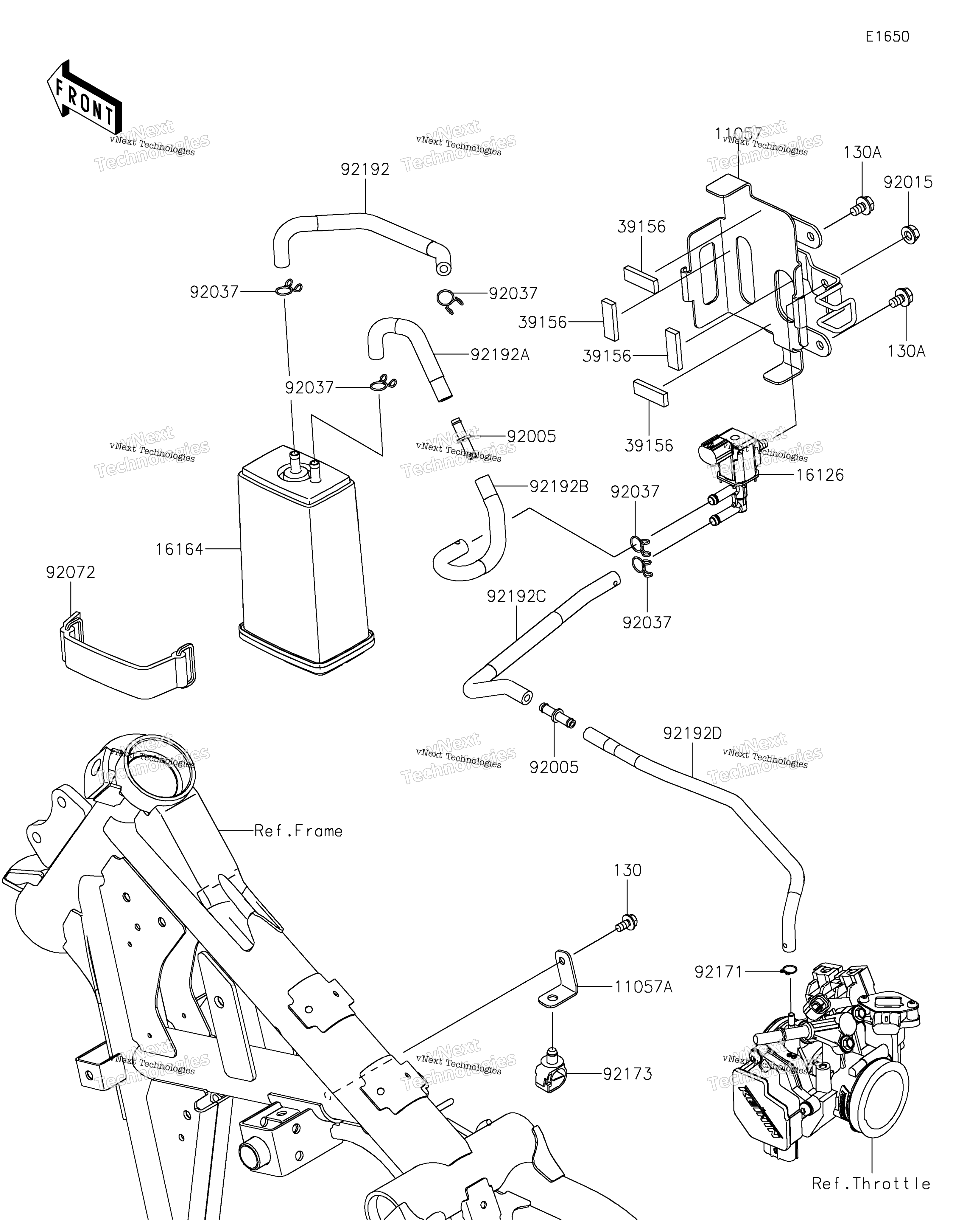 2023 KLR650 Adventure ABS (KL650HPFAN)