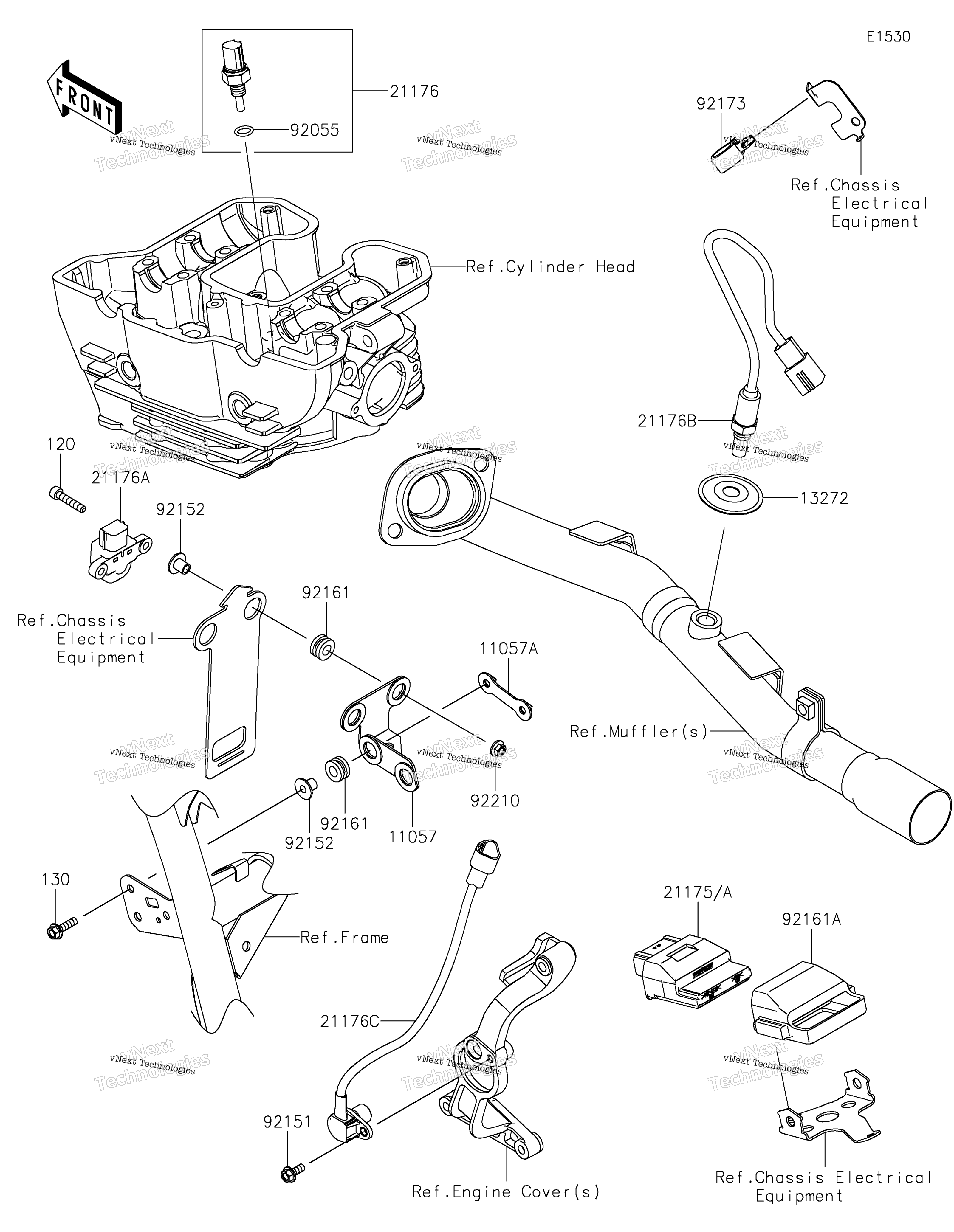 2023 KLR650 Adventure ABS (KL650HPFAN)